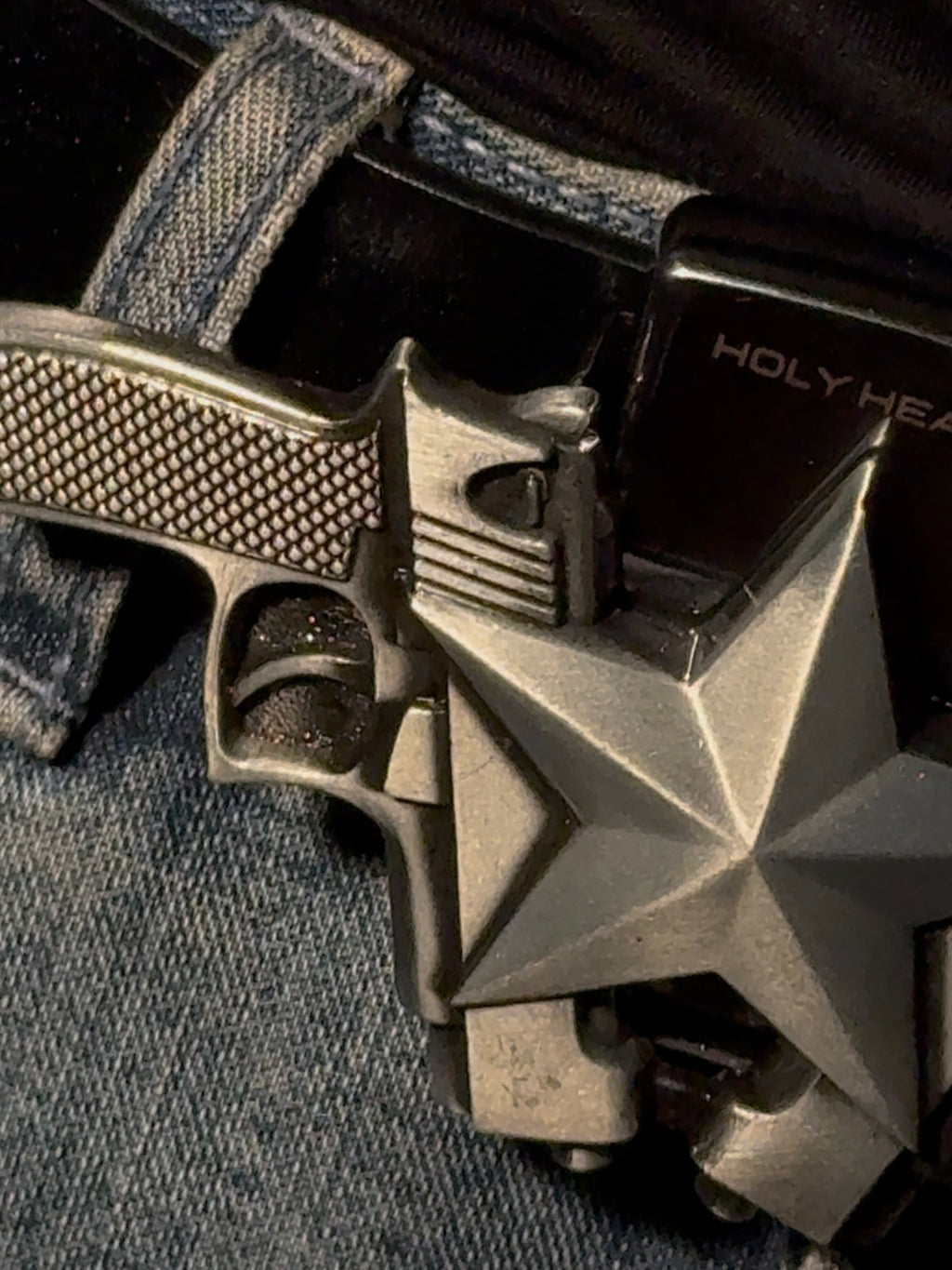 BARRELLED LIGHTER BELT