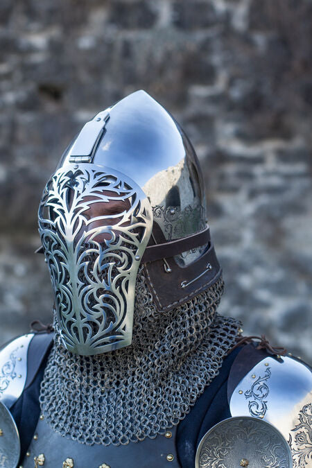 MEDIEVAL HELMET: KNIGHT BASCINET