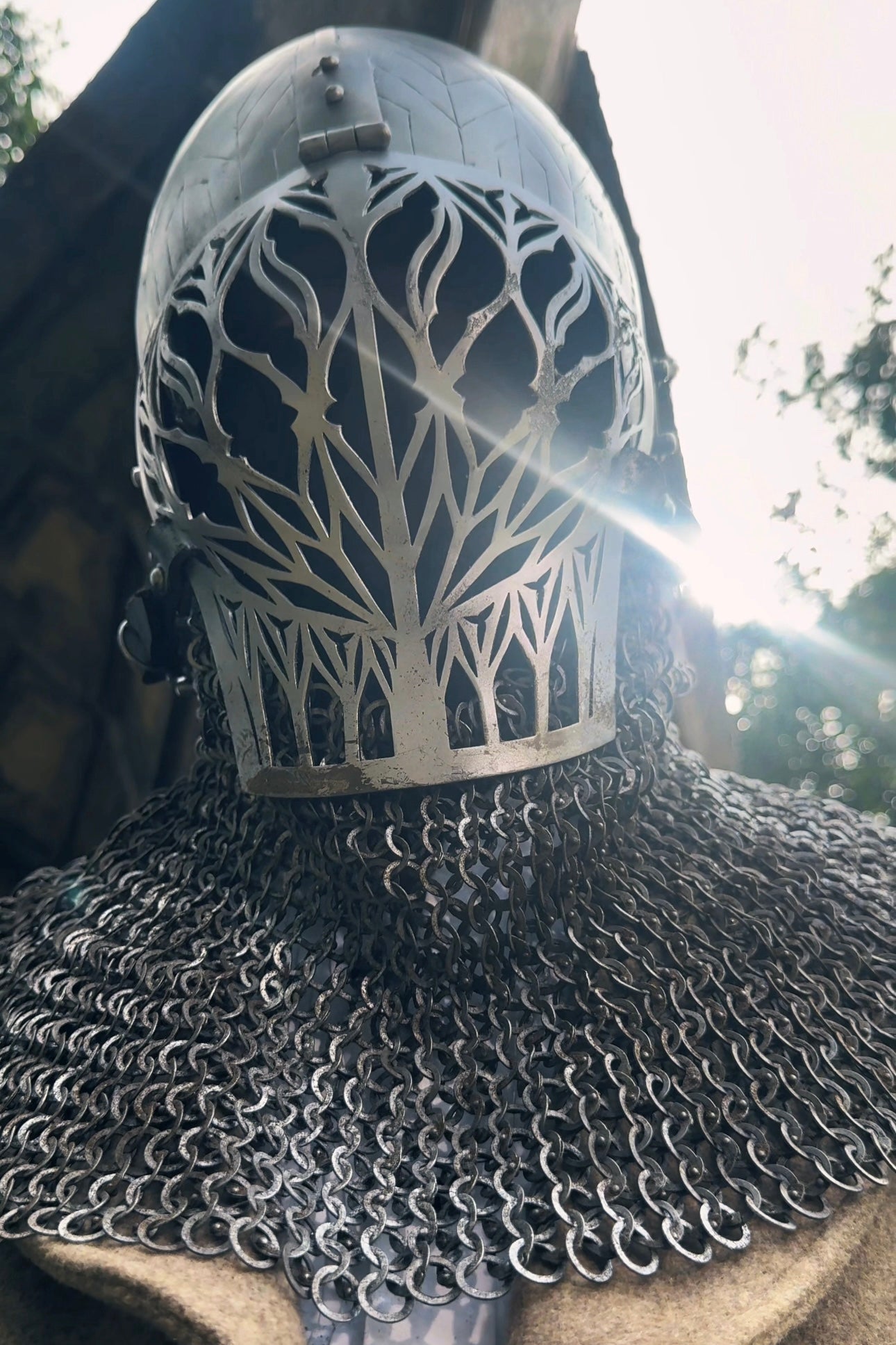 MEDIEVAL HELMET: KNIGHT BASCINET